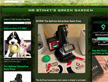Tablet Screenshot of mrstinkysgreengarden.com